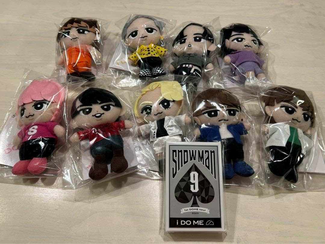 Man i DO ME すのチル チルぬい ちびぬい ぬいぐるみ セット SnowMan ちびぬい セット Man i DO ME すのチル チルぬい ちびぬい